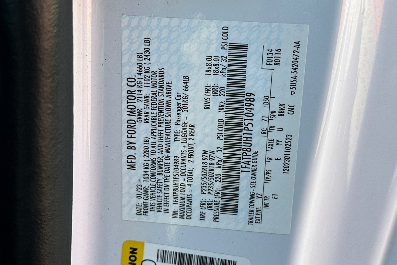 2023 Ford Mustang EcoBoost Premium