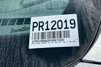 2024 Ford Escape Active