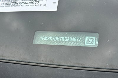 2024 Ford Explorer XLT