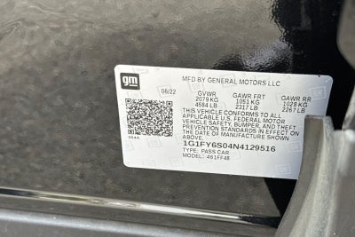 2022 Chevrolet Bolt EUV LT