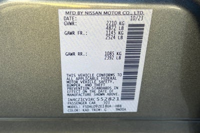 2024 Nissan Leaf SV Plus