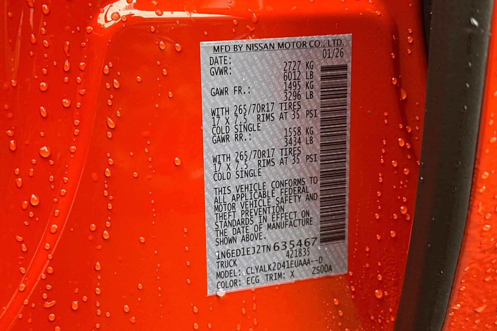 2026 Nissan Frontier PRO-X