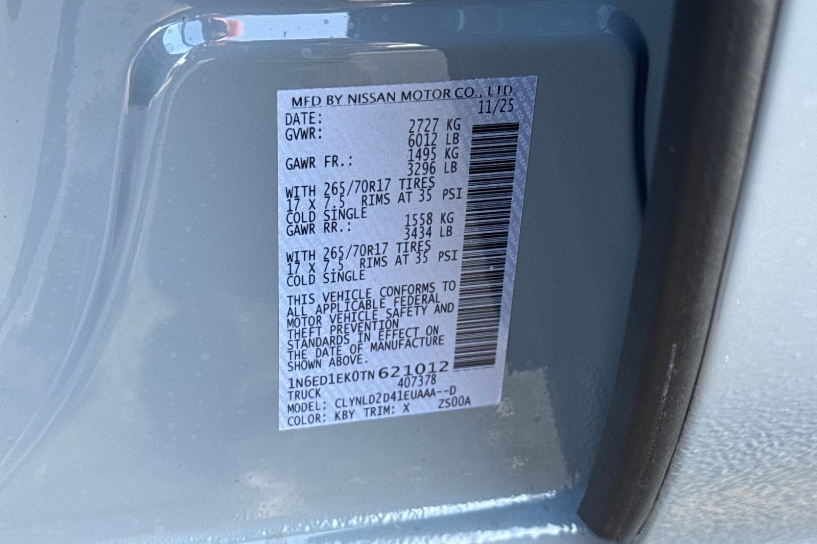 2026 Nissan Frontier PRO-4X