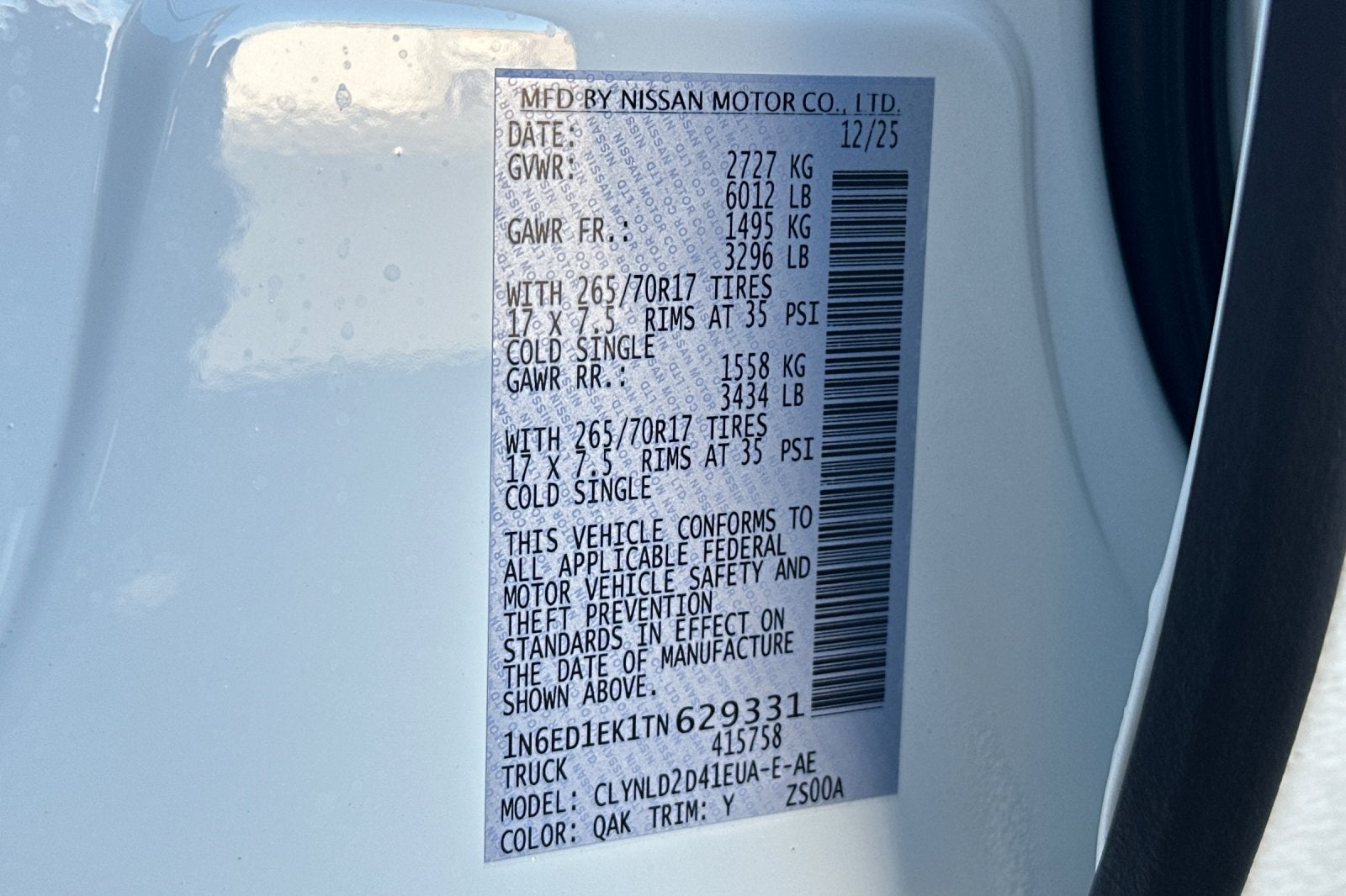 2026 Nissan Frontier PRO-4X