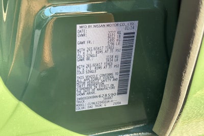 2024 Nissan Frontier SL