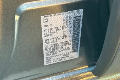 2026 Nissan Frontier PRO-4X