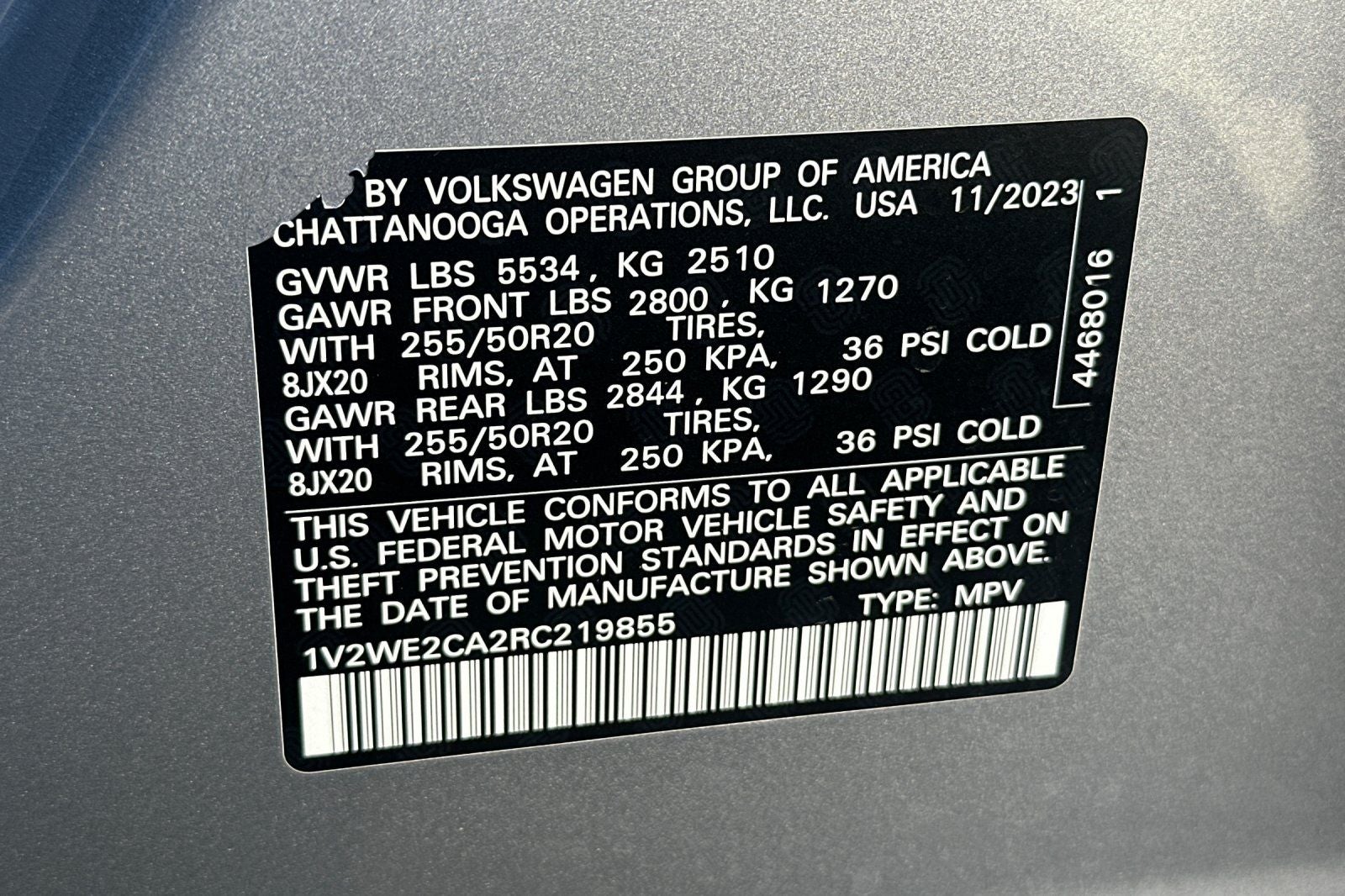 2024 Volkswagen Atlas Cross Sport 2.0T SE w/Technology