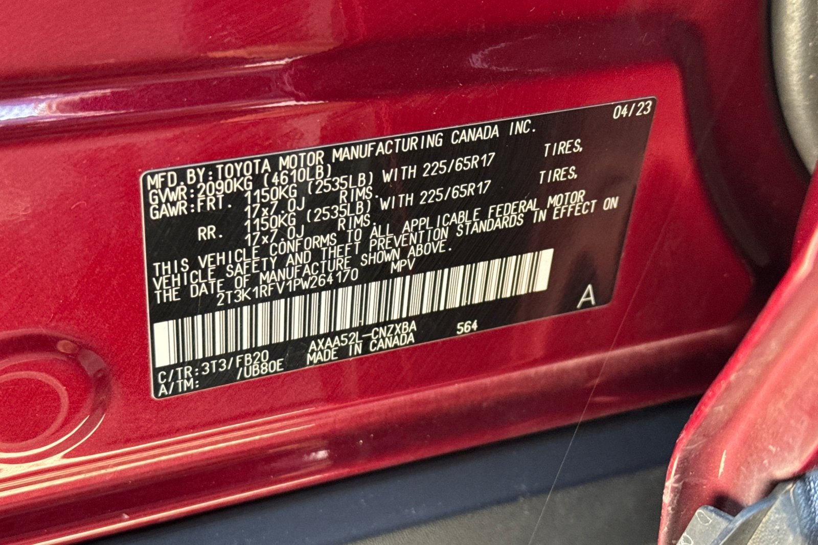 2023 Toyota RAV4 LE