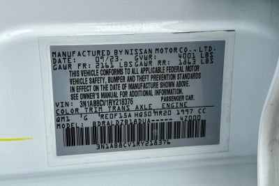 2024 Nissan Sentra SV