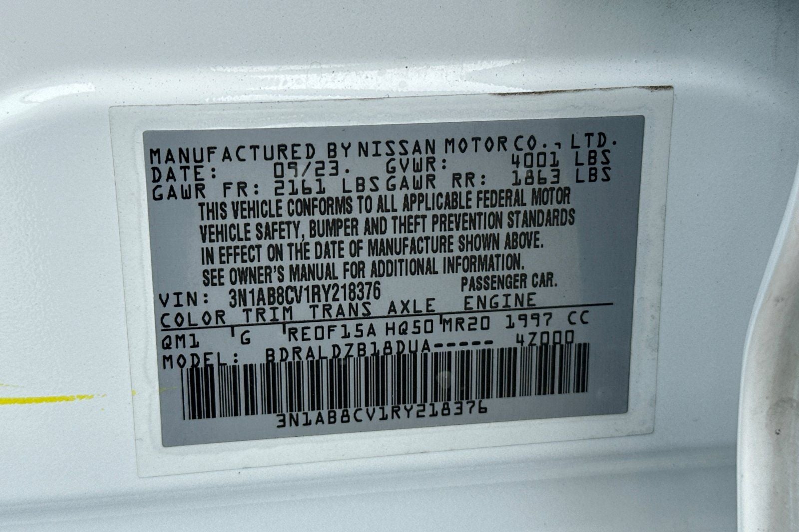 2024 Nissan Sentra SV