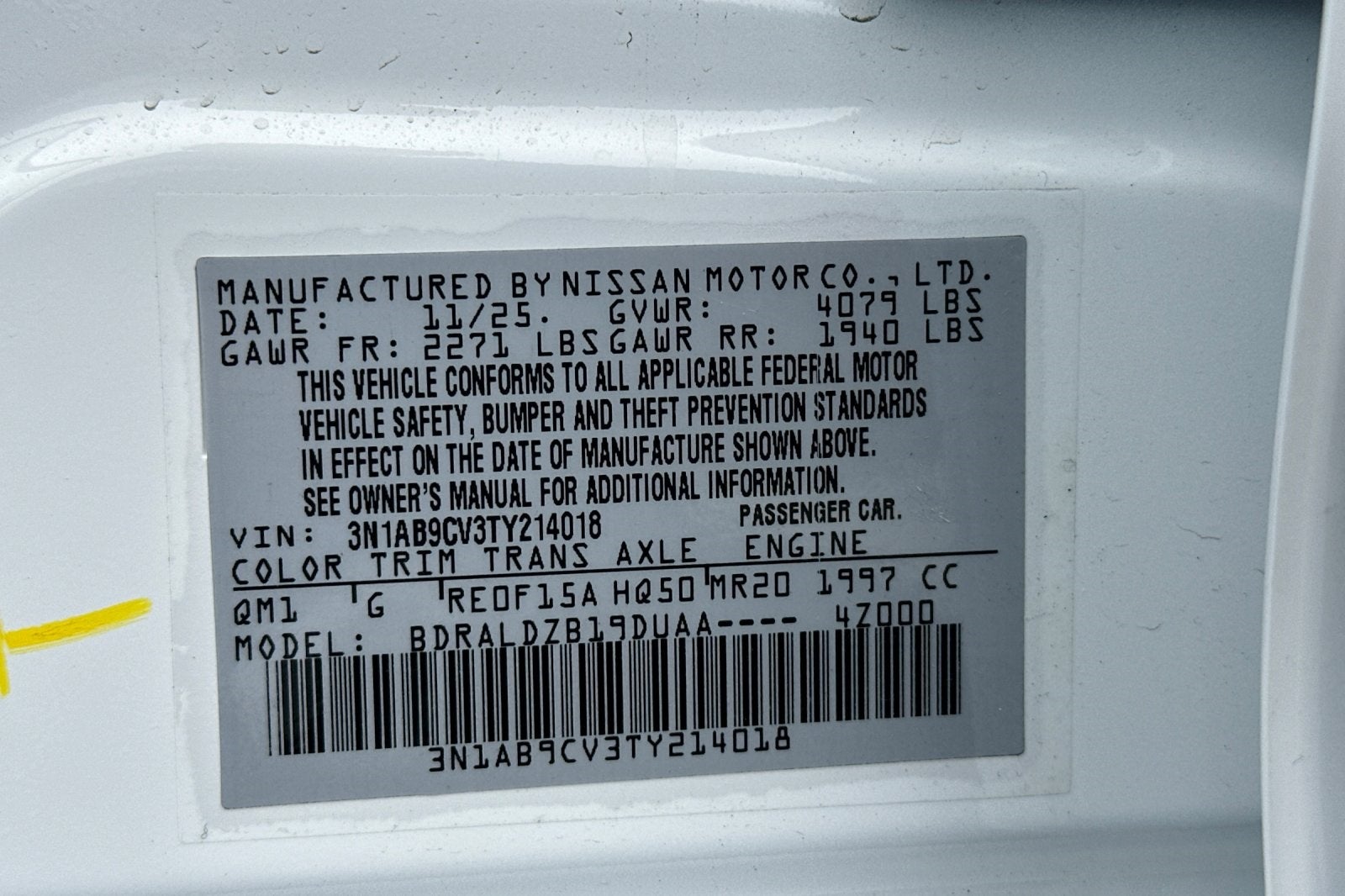 2026 Nissan Sentra SV