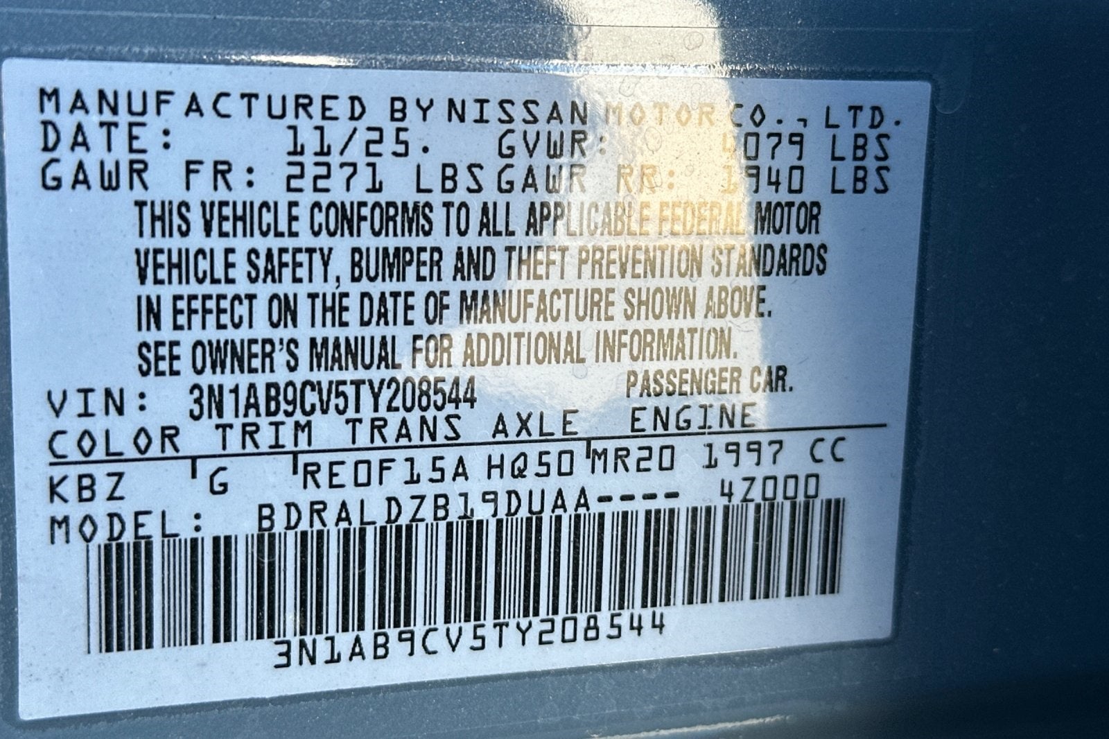 2026 Nissan Sentra SV