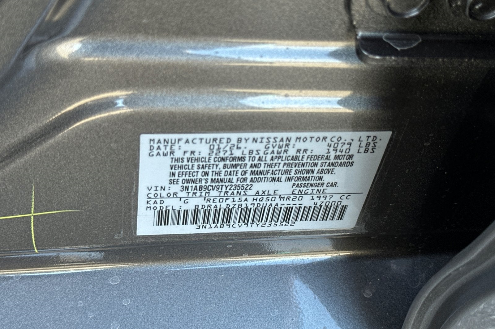 2026 Nissan Sentra SV