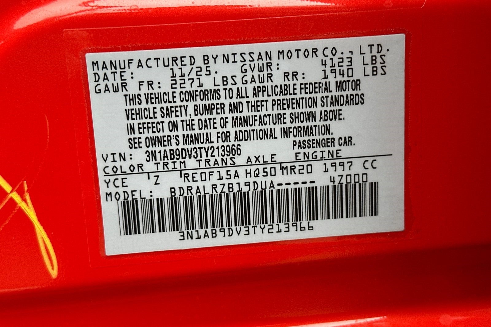 2026 Nissan Sentra SR