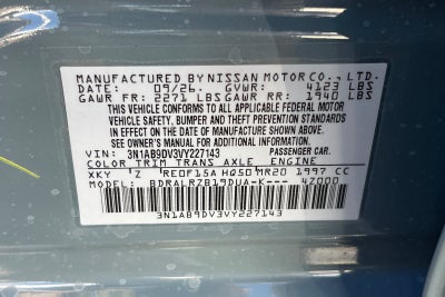 2027 Nissan Sentra SR