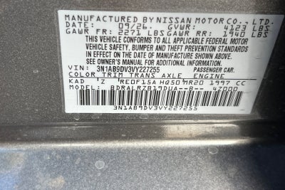 2027 Nissan Sentra SR