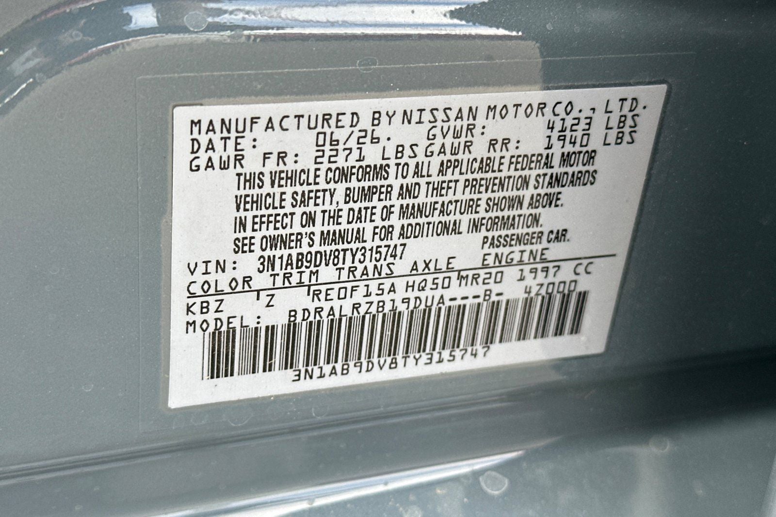2026 Nissan Sentra SR
