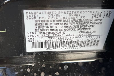 2027 Nissan Sentra SR