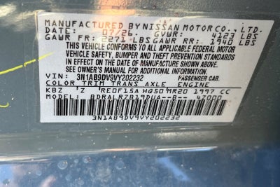 2027 Nissan Sentra SR