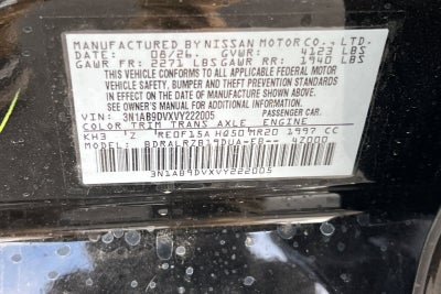2027 Nissan Sentra SR