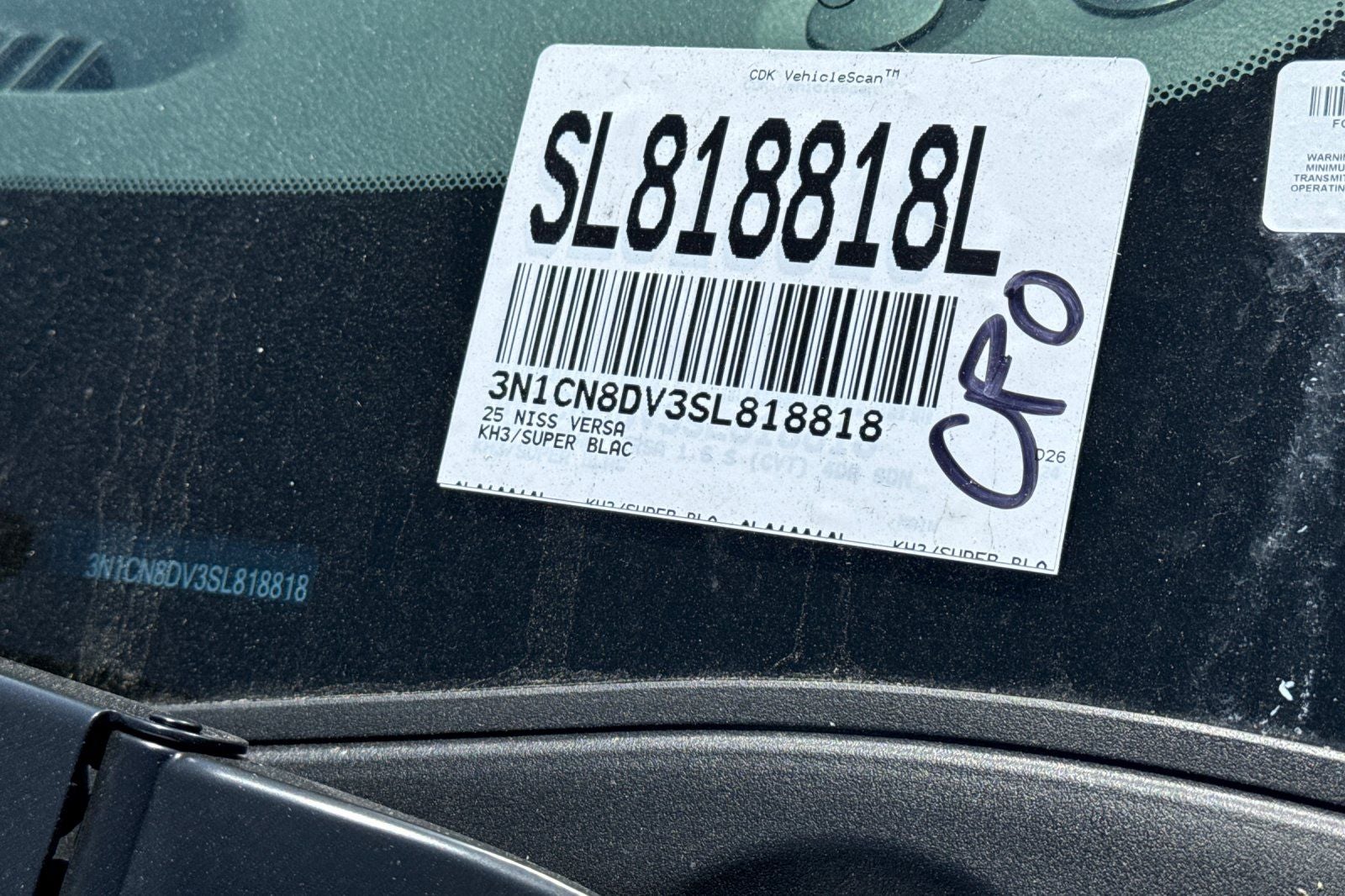 2025 Nissan Versa 1.6 S