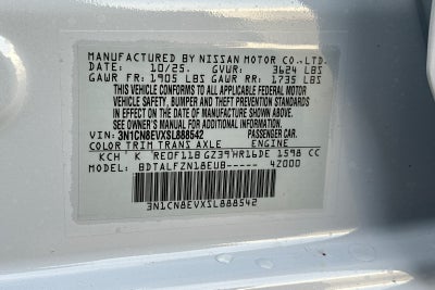 2025 Nissan Versa 1.6 SV
