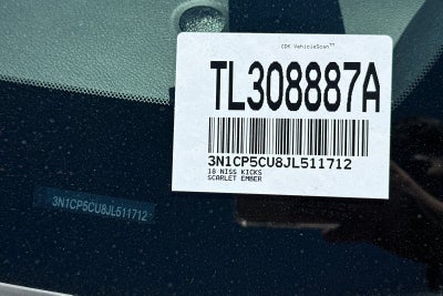 2018 Nissan Kicks SR