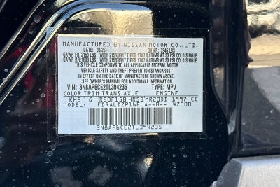 2026 Nissan Kicks SV