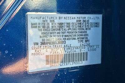 2026 Nissan Kicks SV