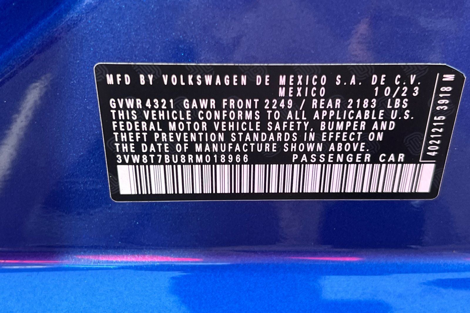 2024 Volkswagen Jetta GLI ANNIVERSARY ED