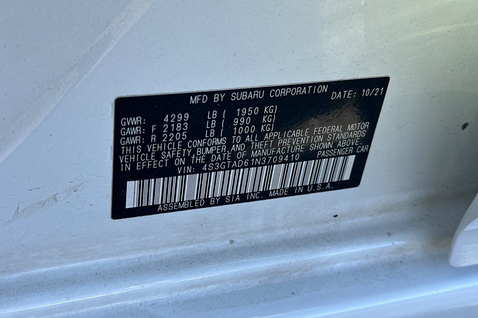 2022 Subaru Impreza Premium