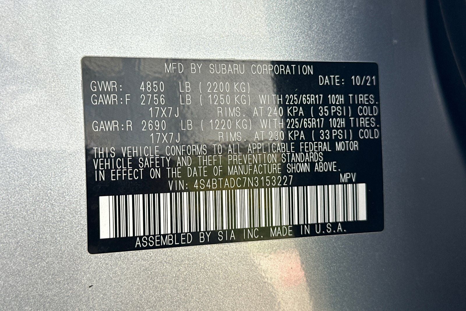 2022 Subaru Outback Premium
