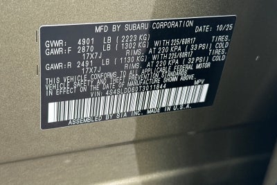 2026 Subaru Forester Premium