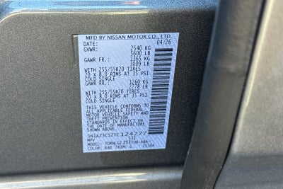 2026 Nissan Murano SL