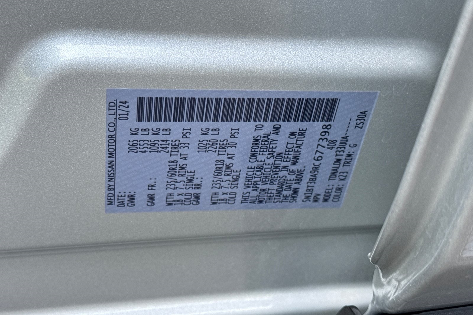 2024 Nissan Rogue SV