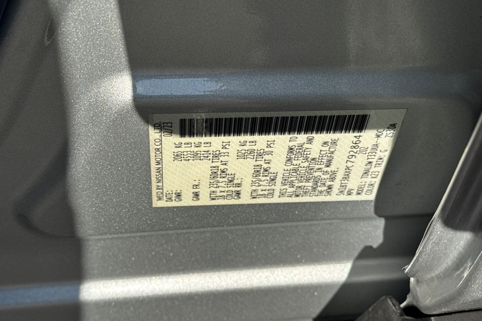 2023 Nissan Rogue SV