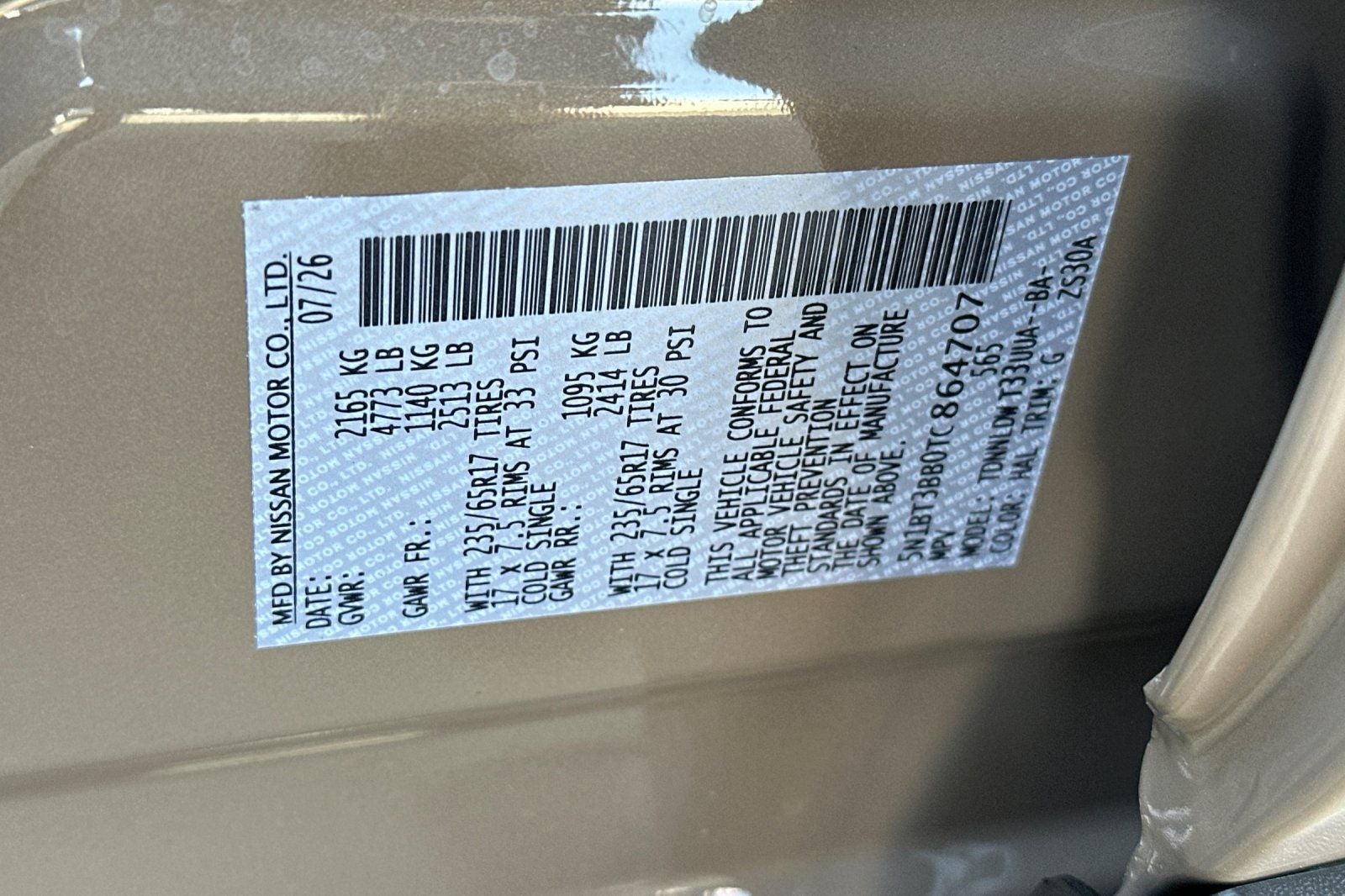 2026 Nissan Rogue Rock Creek