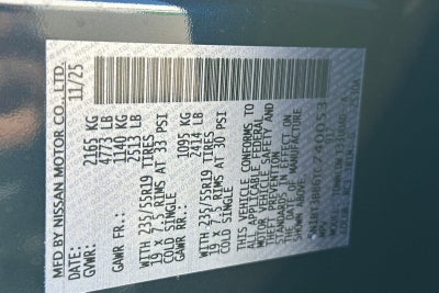 2026 Nissan Rogue Dark Armor