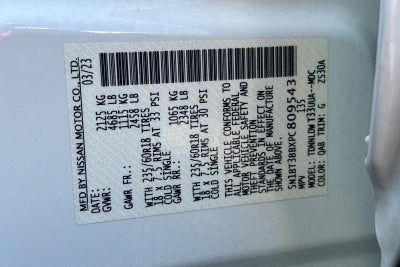 2023 Nissan Rogue SV