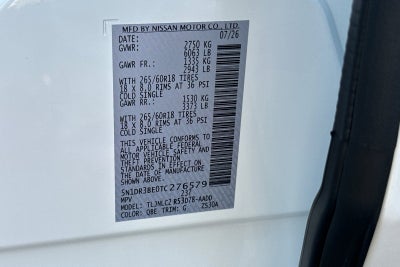 2026 Nissan Pathfinder Rock Creek