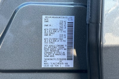 2026 Nissan Pathfinder SV