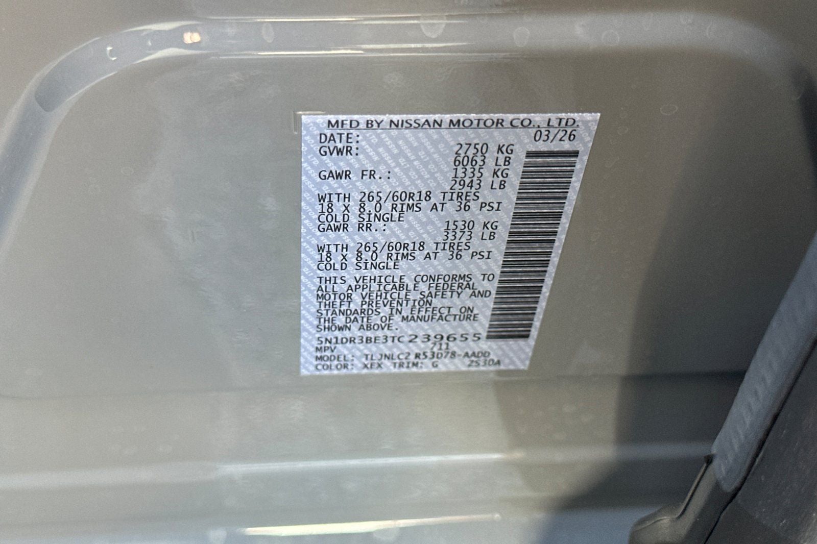 2026 Nissan Pathfinder Rock Creek