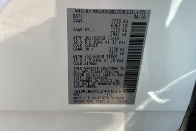 2026 Nissan Pathfinder Rock Creek