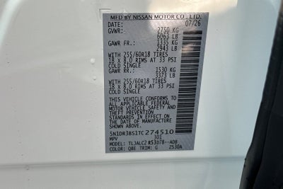 2026 Nissan Pathfinder SV