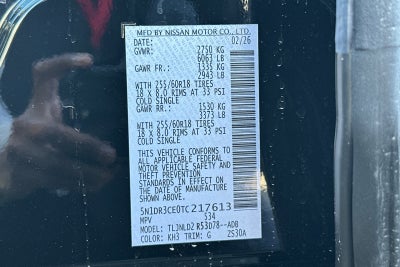 2026 Nissan Pathfinder SL