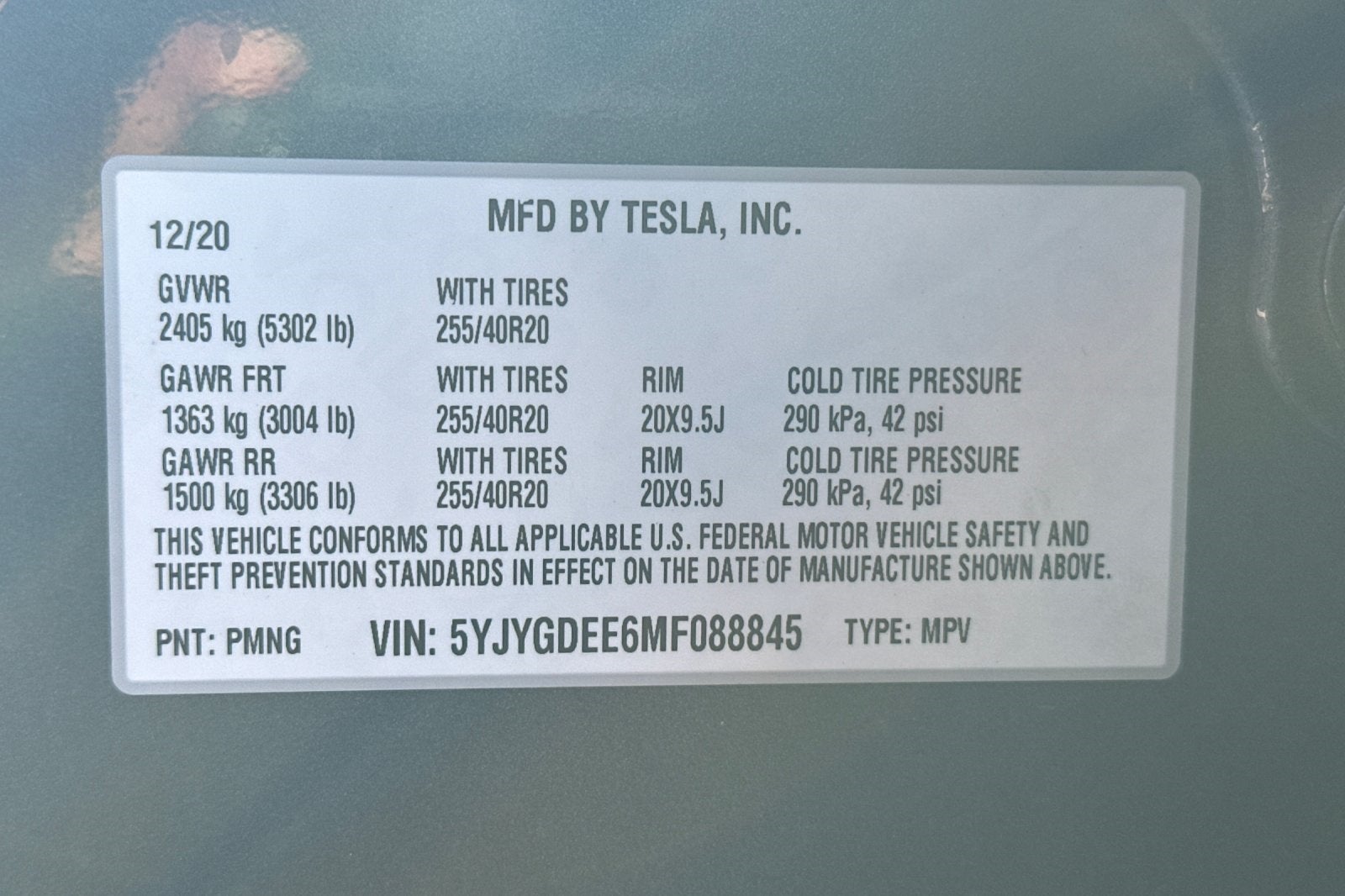 2021 Tesla Model Y Long Range