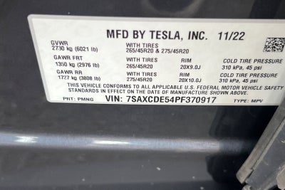 2023 Tesla Model X Standard Range