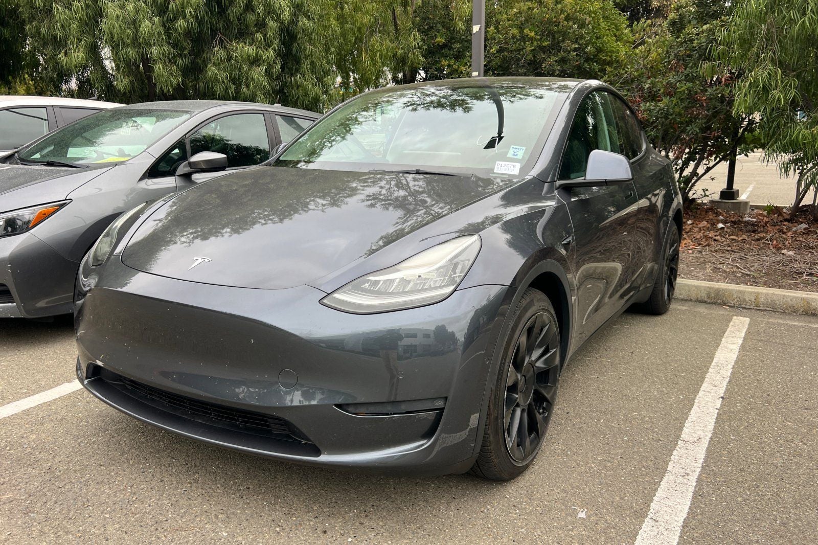 Used 2022 Tesla Model Y Long Range with VIN 7SAYGDEEXNF360706 for sale in Fremont, CA