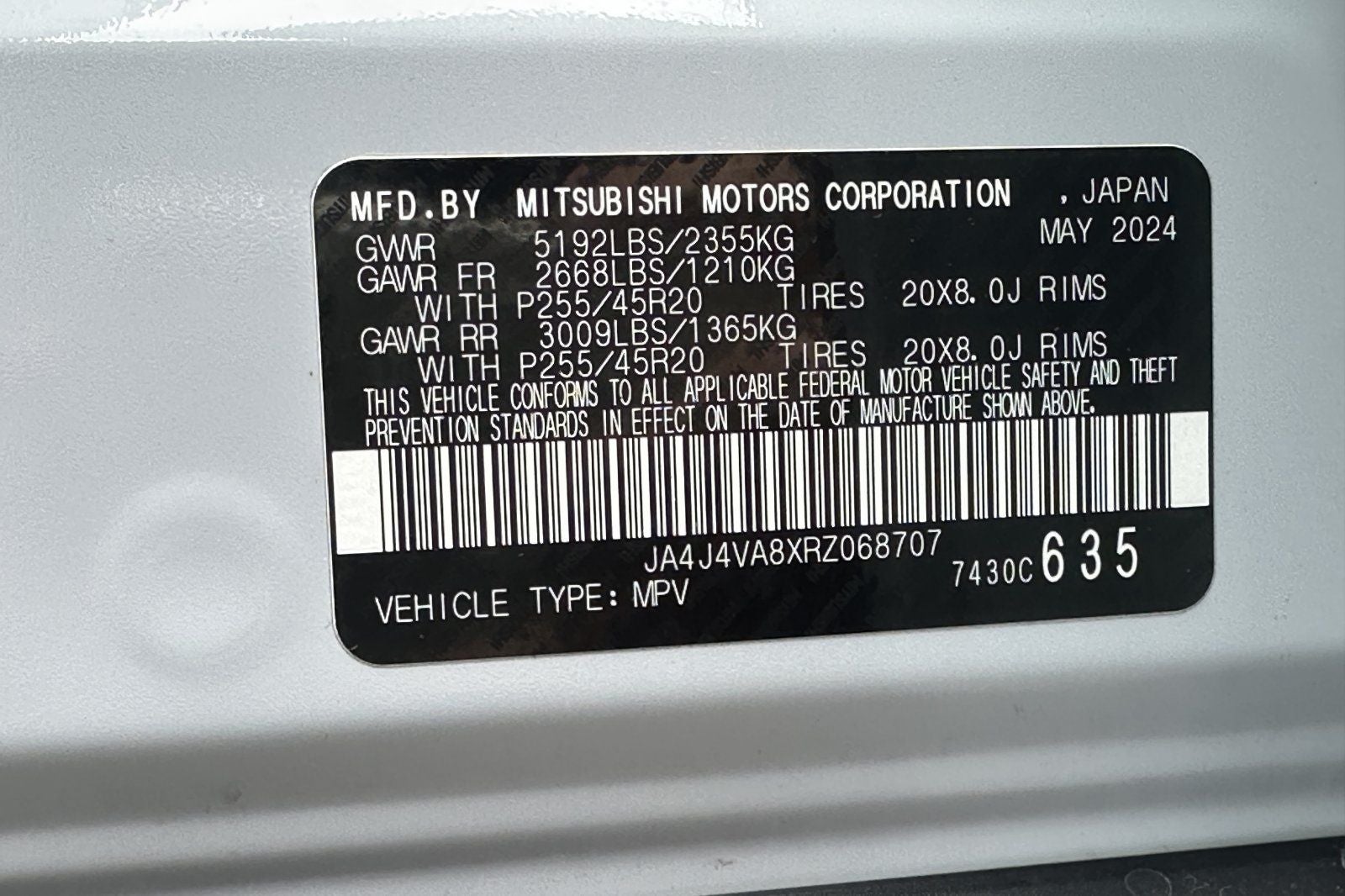 2024 Mitsubishi Outlander SE