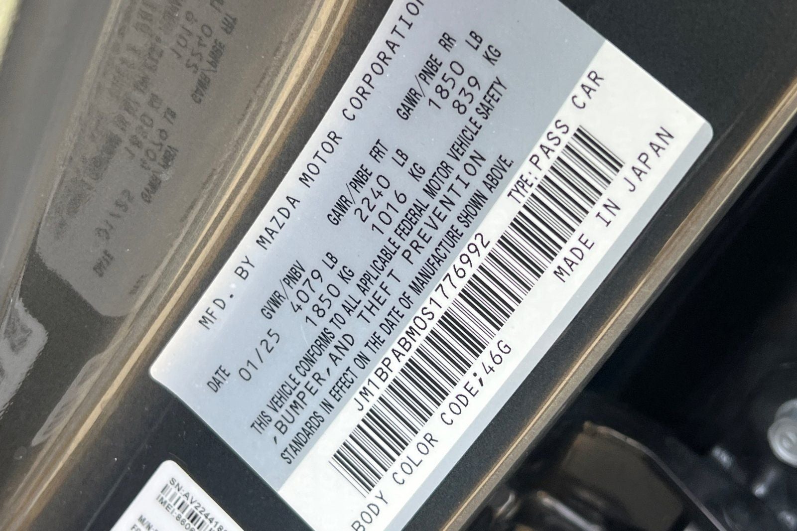 2025 Mazda Mazda3 2.5 S Select Sport